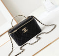Black Quilted Vanity Crossbody