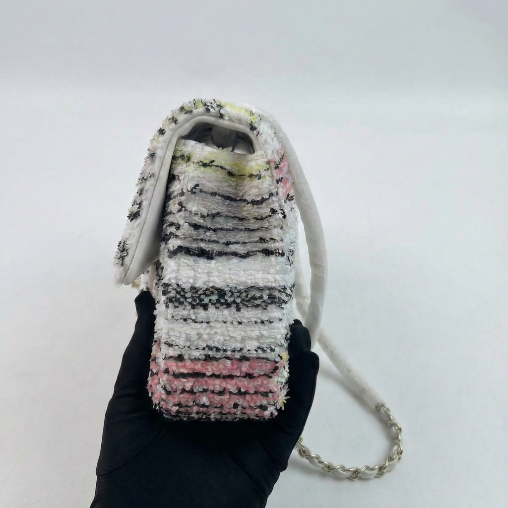 Luxury Tweed Flap Bag