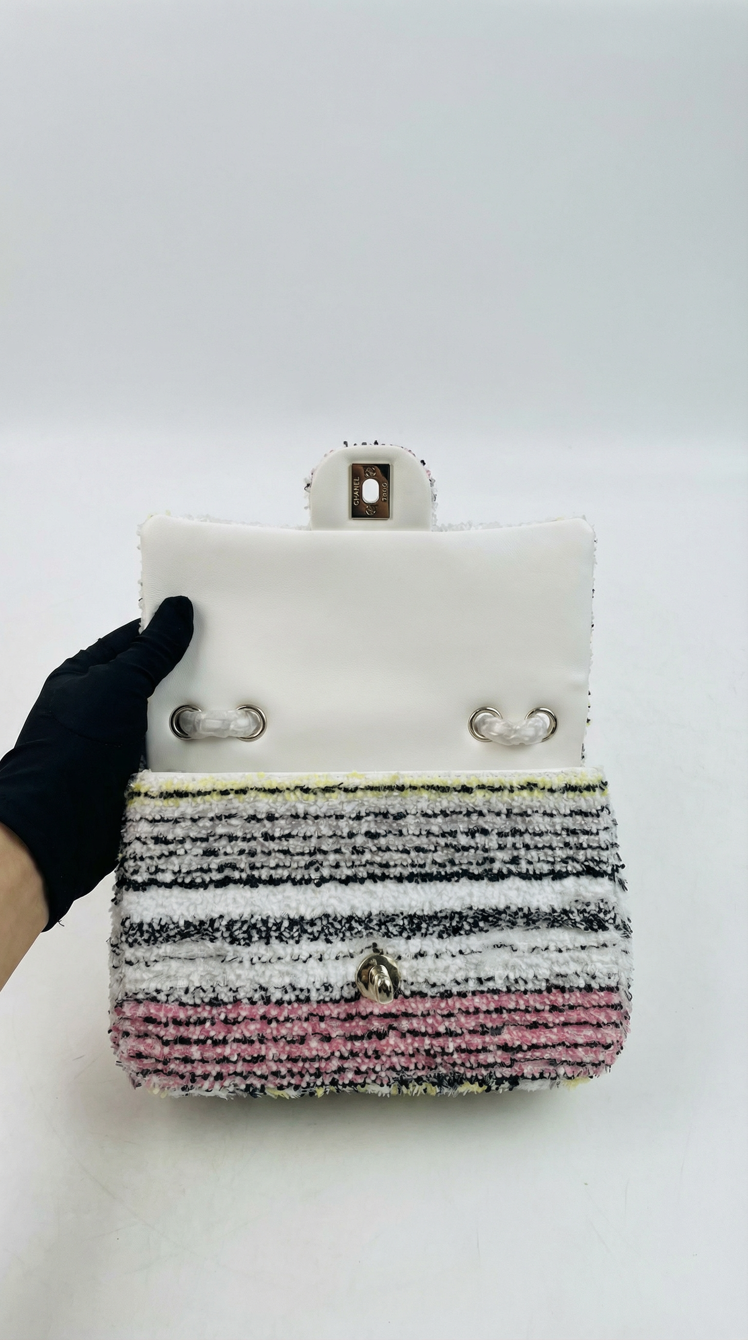 Luxury Tweed Flap Bag