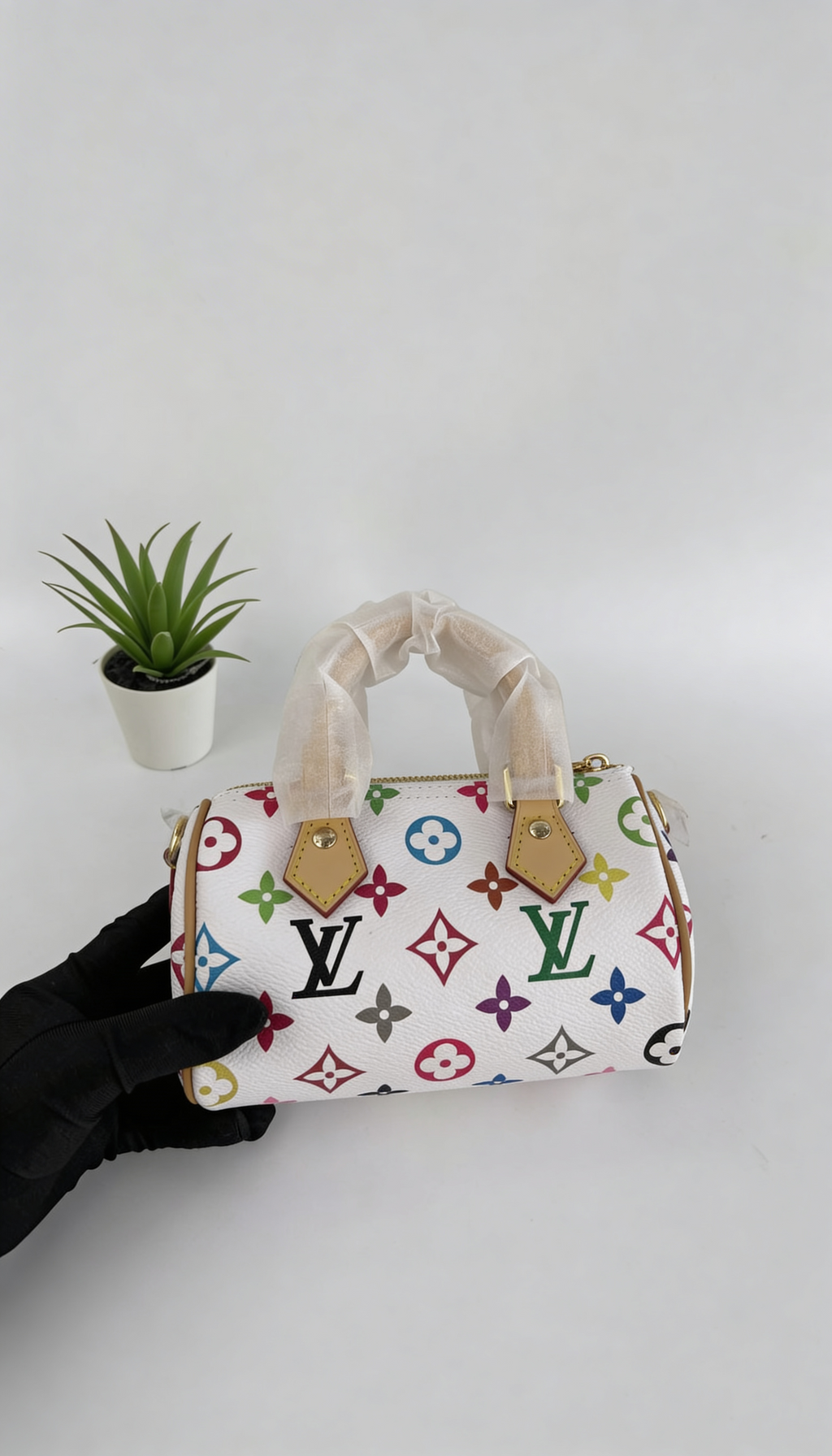 Multicolor Monogram Mini Bag