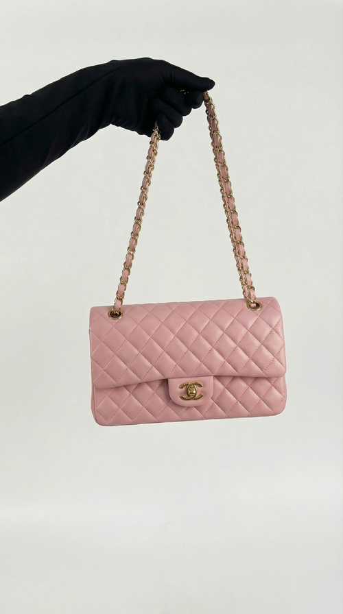 Black Quilted Classic Flap Bag