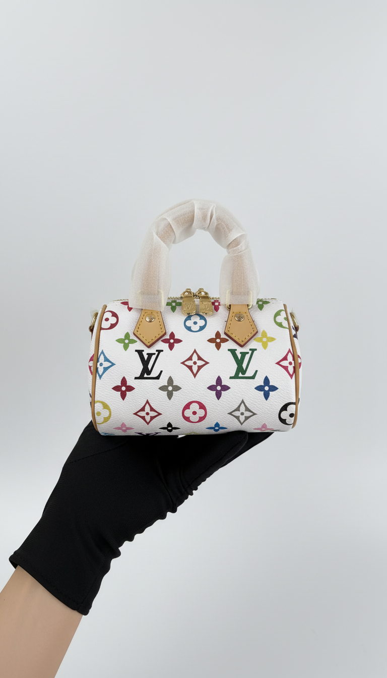 Multicolor Monogram Mini Bag